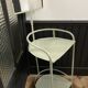 Hairdresser, metal bedside table, 1950s