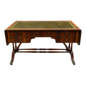 Bureau Anglais en acajou - double face