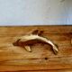 Vintage brass dolphin