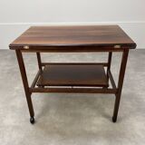Scandinavian service arrebo mobler rosewood wallet tray
