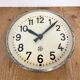 Industrial factory wall clock from Chronotechna, 1950s