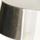 Opac glass and brushed aluminium pendant light. Sweden 1960s