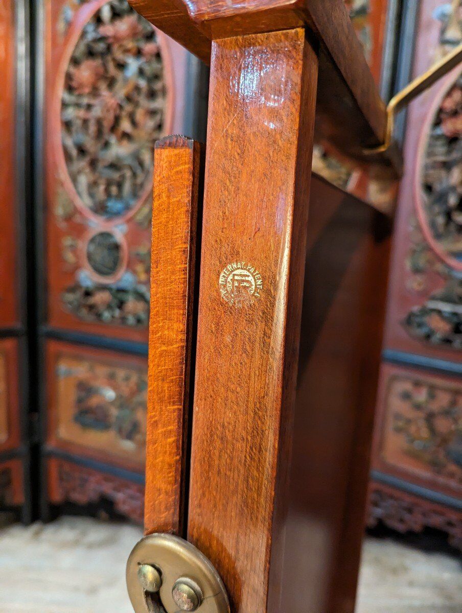 Italian valet in light mahogany