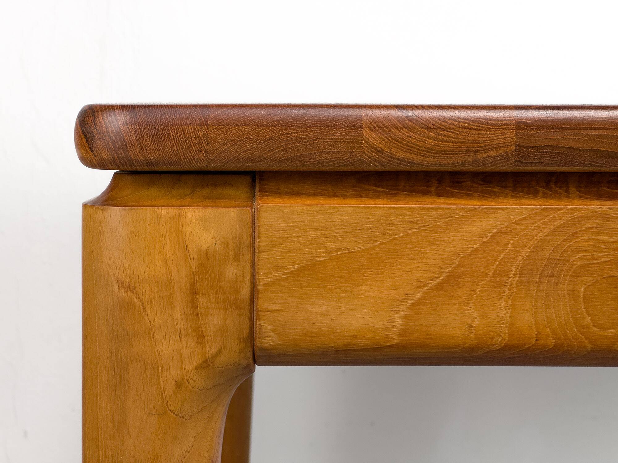 Danish Extendable Solid Teak Dining Table by Glostrup, 1970s