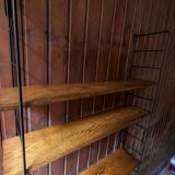 Black Thong and solid beech shelf