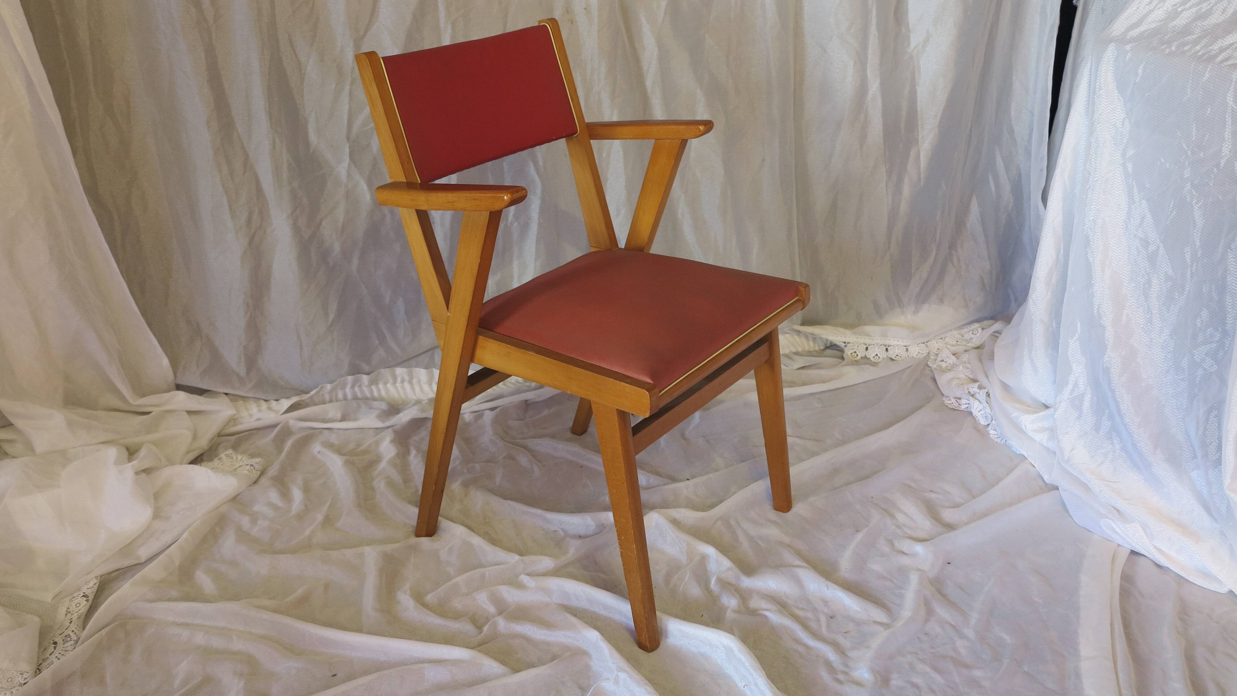 Vintage bridge chair