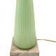 Lampe de table vintage moderne en verre de Murano vert, style Barovier & Toso  Italie, 1940
