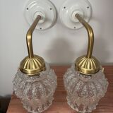 Pair of vintage wall sconces