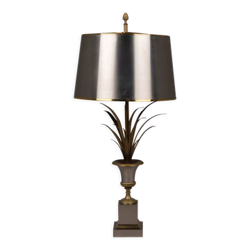 Lampe « roseau » en bronze, années 1970