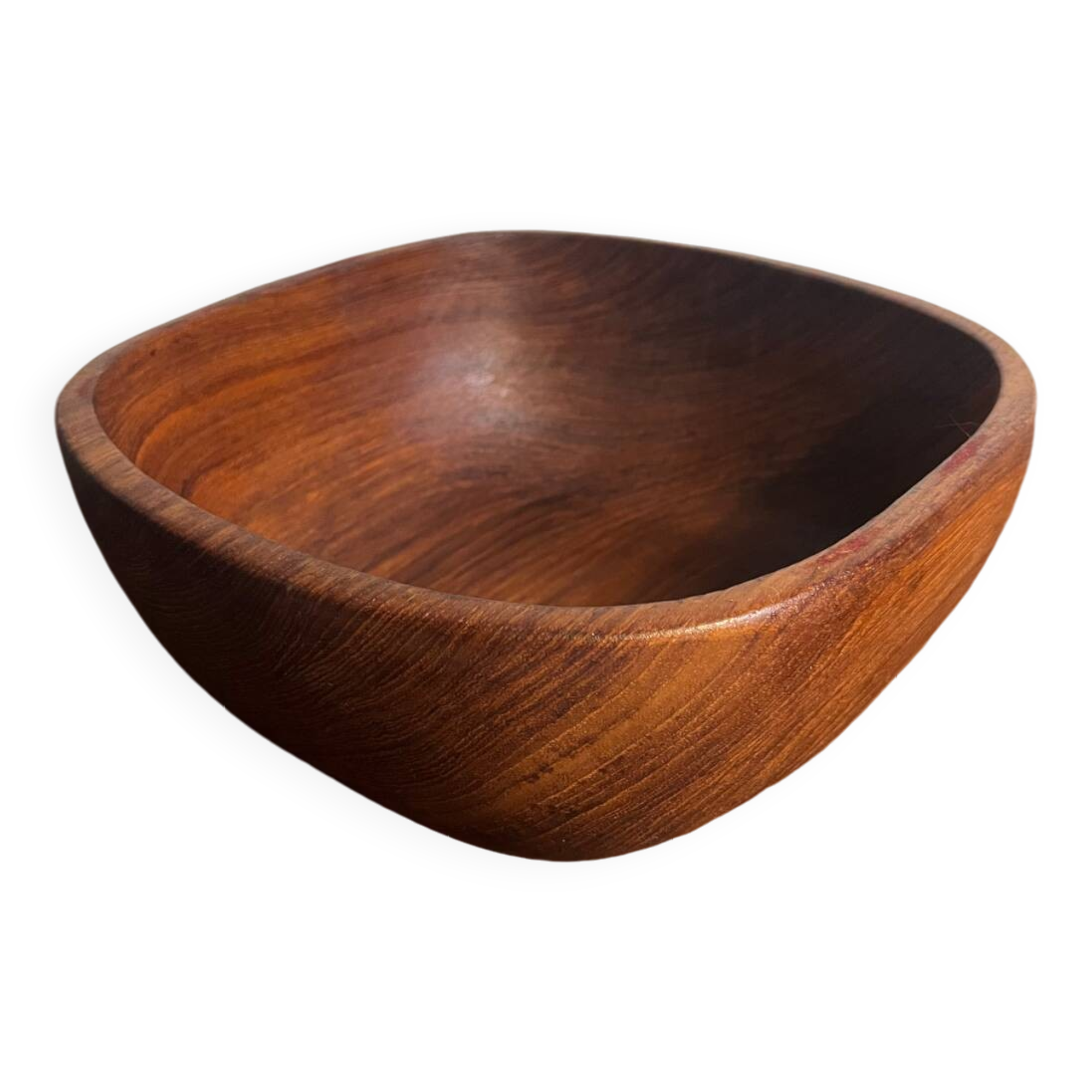 Teak wood salad bowl