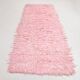 Tapis Kilim rose doux 3x10, 112x310 cm