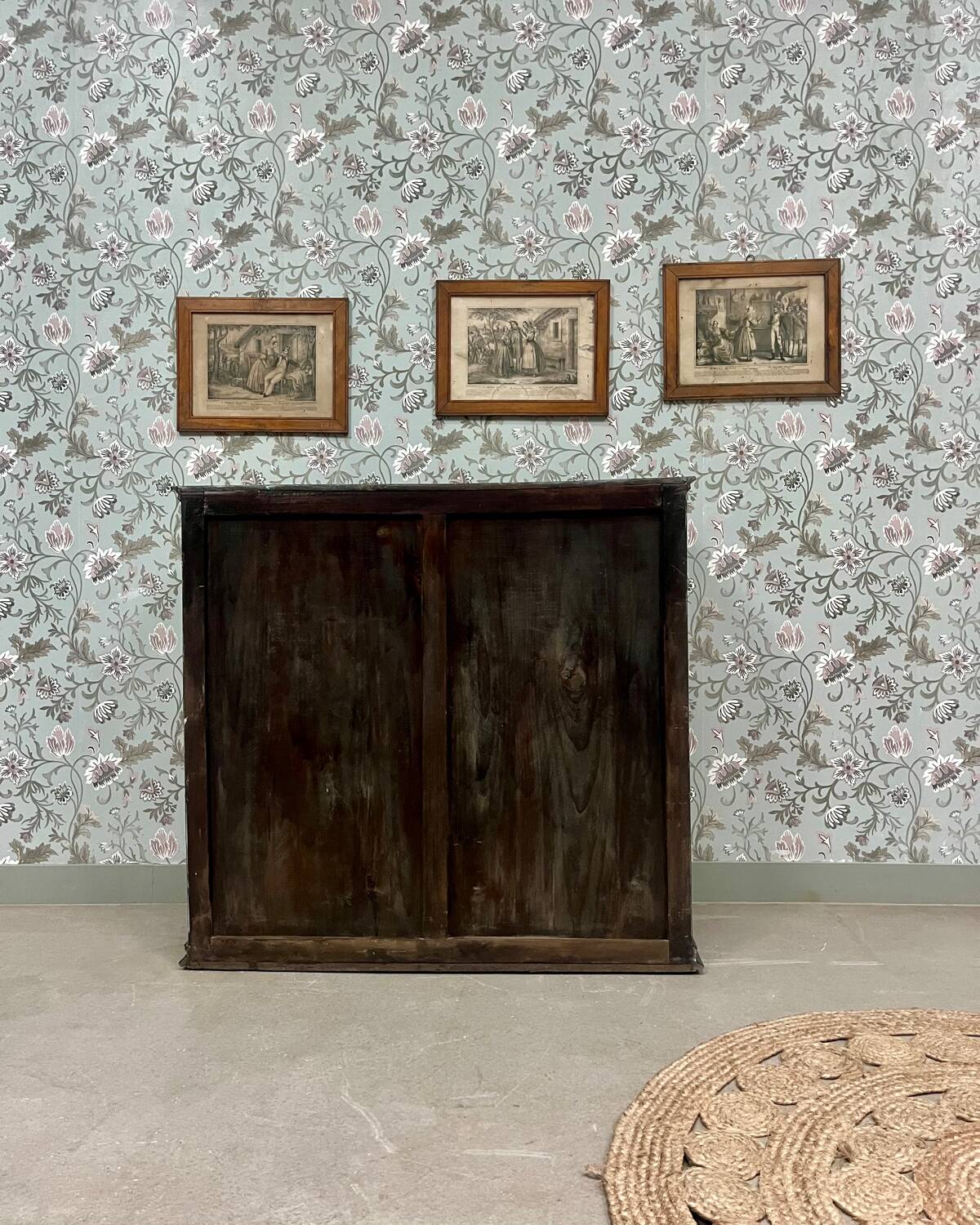 Black patinated Parisian buffet