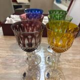 6 Roemers crystal wine glasses