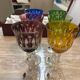 6 Roemers crystal wine glasses