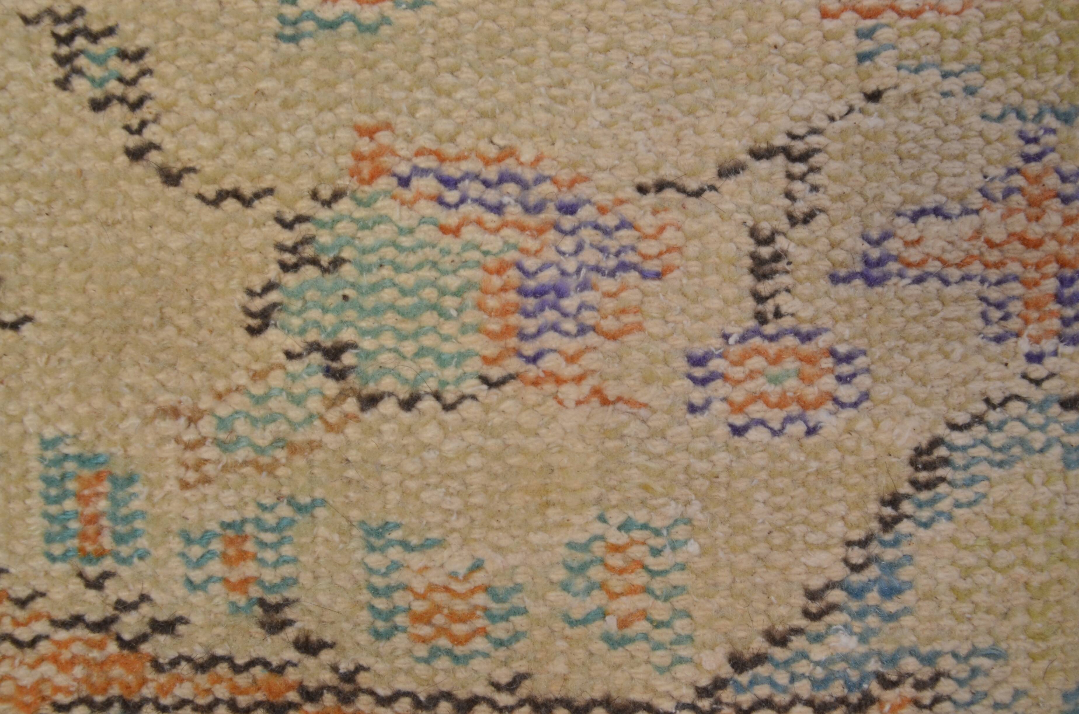 Vintage Oushak Turkish Wool Rug sku2311