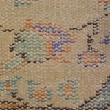 Vintage Oushak Turkish Wool Rug sku2311