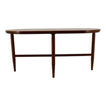 Table à manger en hêtre, Tchécoslovaquie années 1960