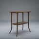 French Art Nouveau Marquetry Table by Emile Galle, 1900s
