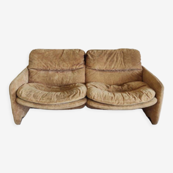 Two-seater sofa signed model Sandwich T. Ammannati & G.P. Vitelli for Brunati