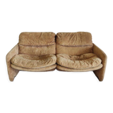 Two-seater sofa signed model Sandwich T. Ammannati & G.P. Vitelli for Brunati