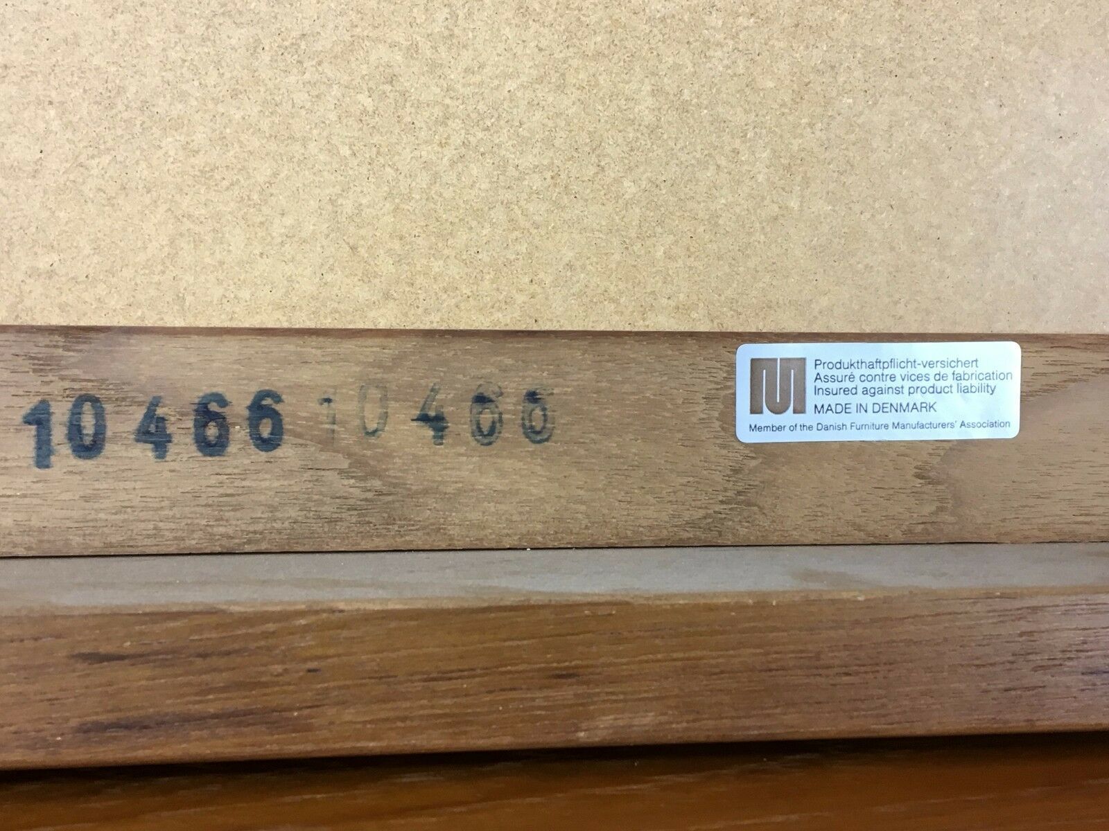 60s 70s teak sideboard dresser & mirror Danish Design Denmark 60s 70s