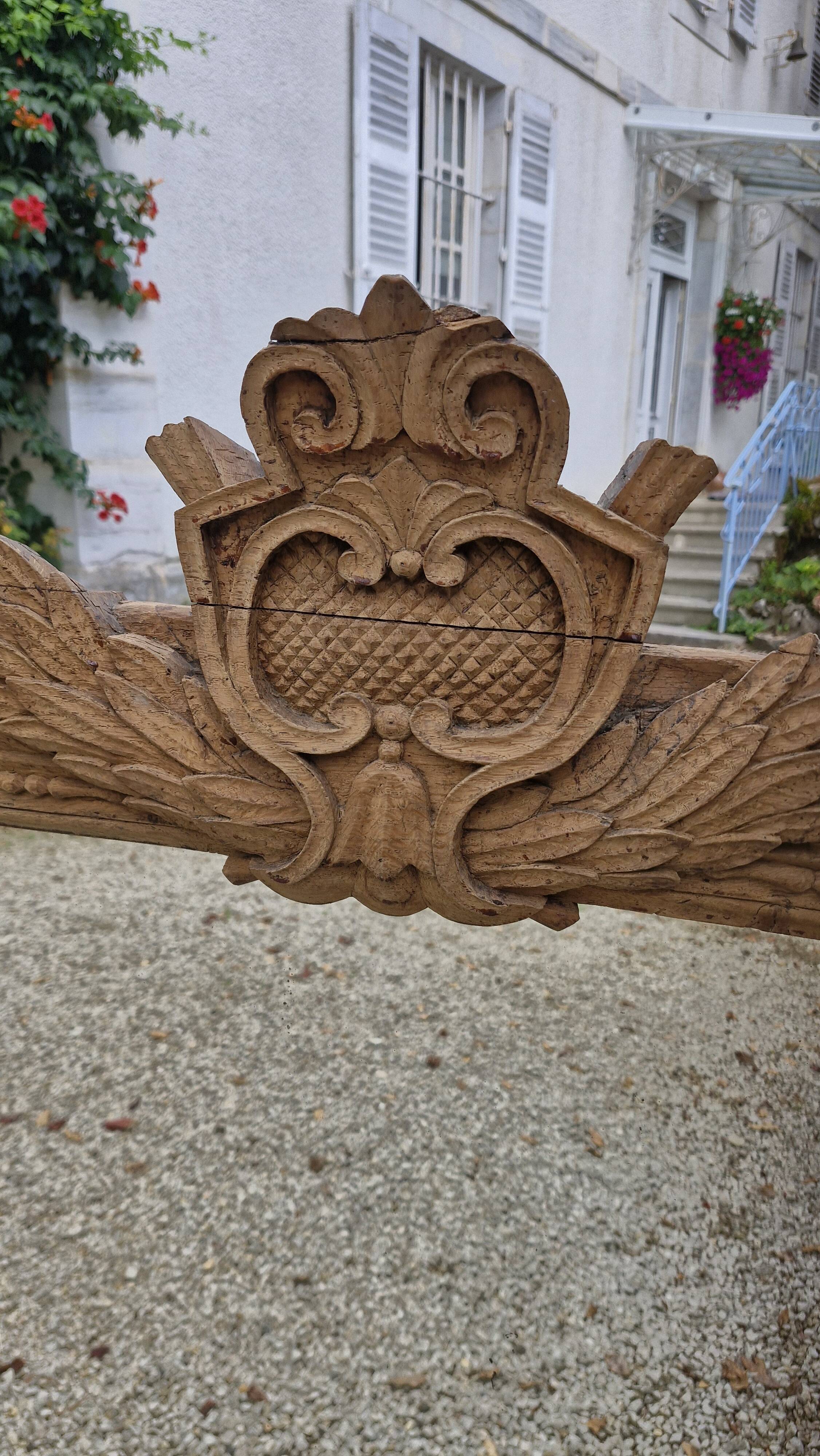 Raw wood mirror 19th Century