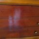 3-drawer chest of drawers with ogee - Louis Philippe style - 80s