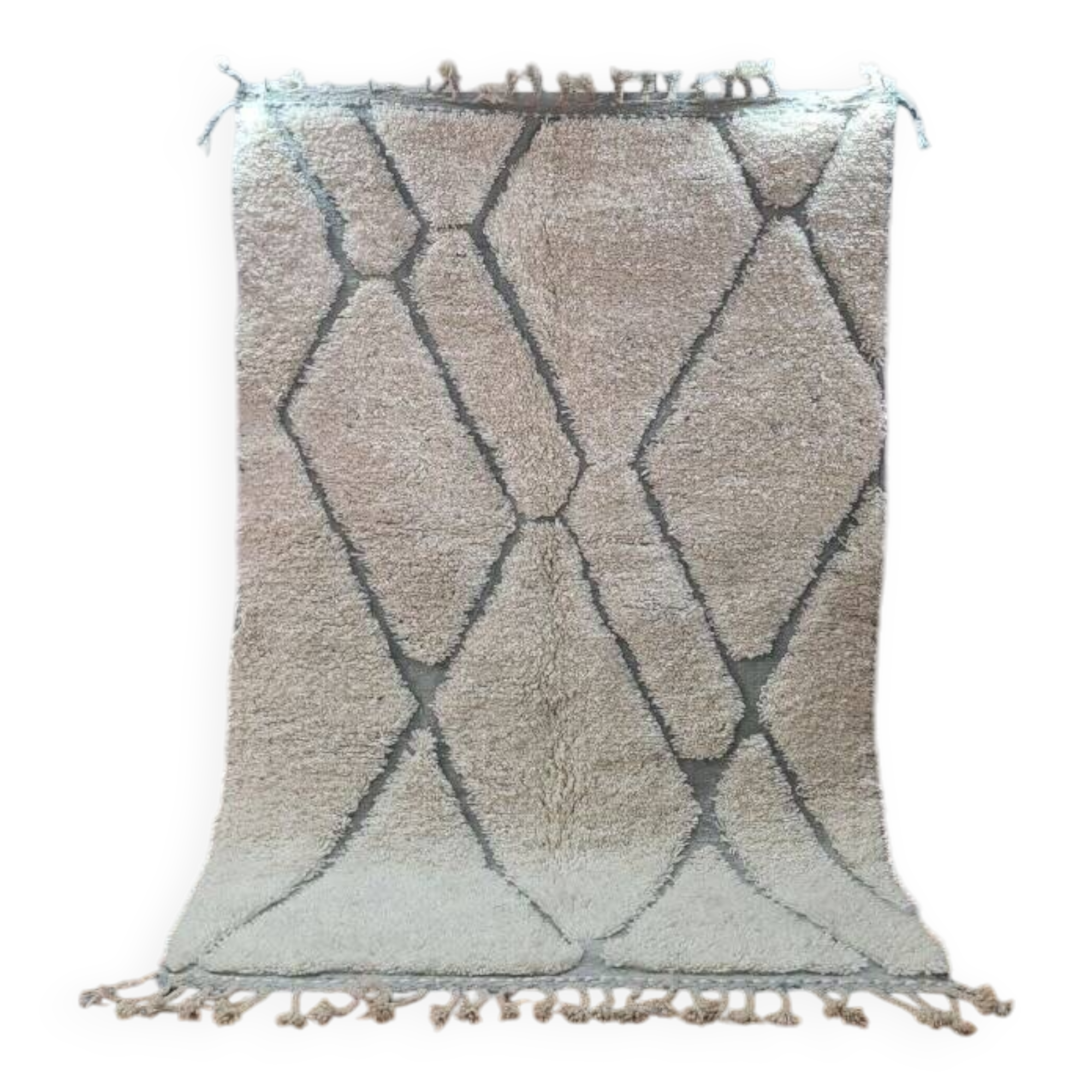 Handmade Beni Ouarain rug 250x150 cm