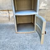 Lloyd loom bedside table