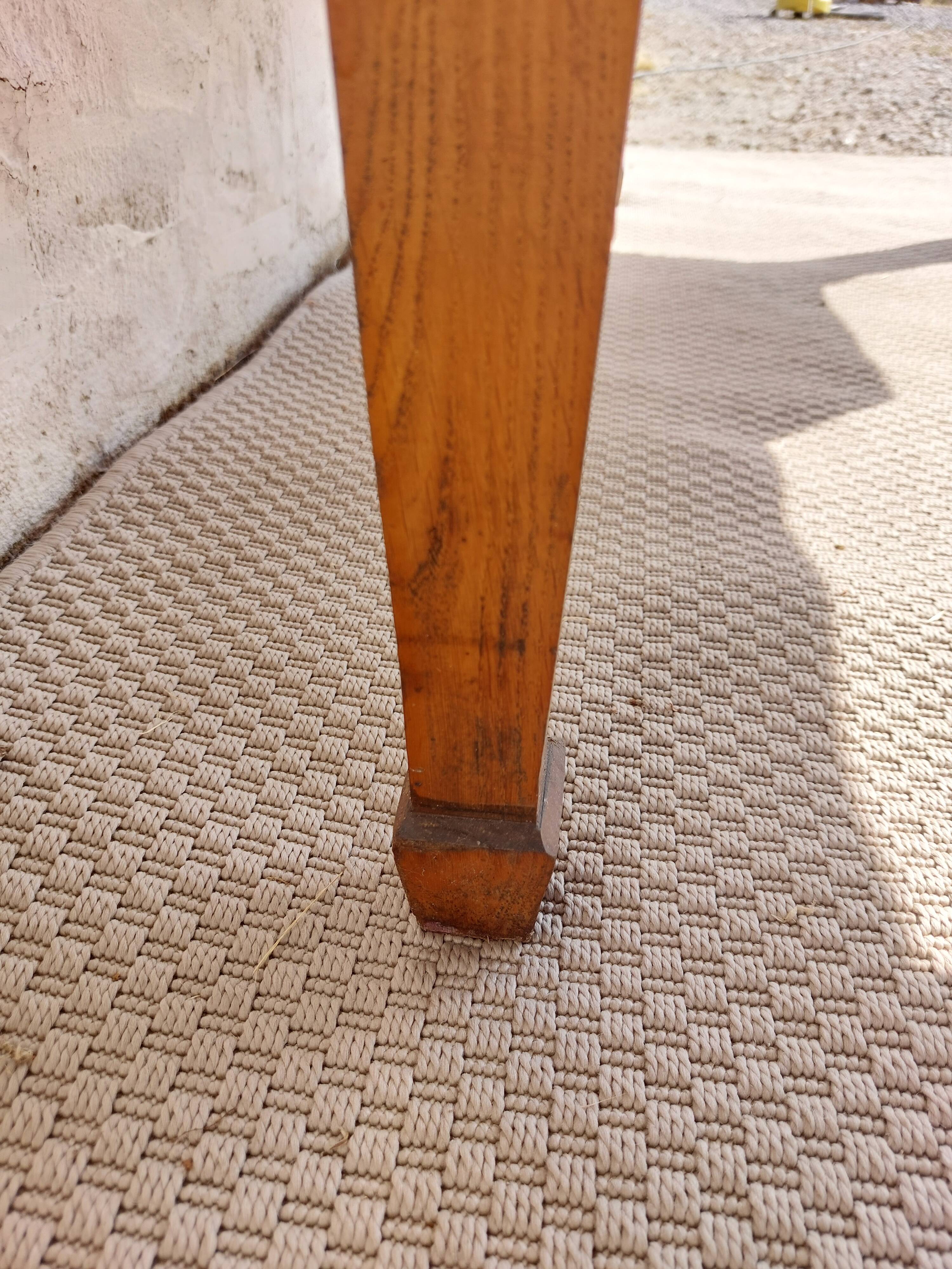 bureau en bois massif, vintage, bohème
