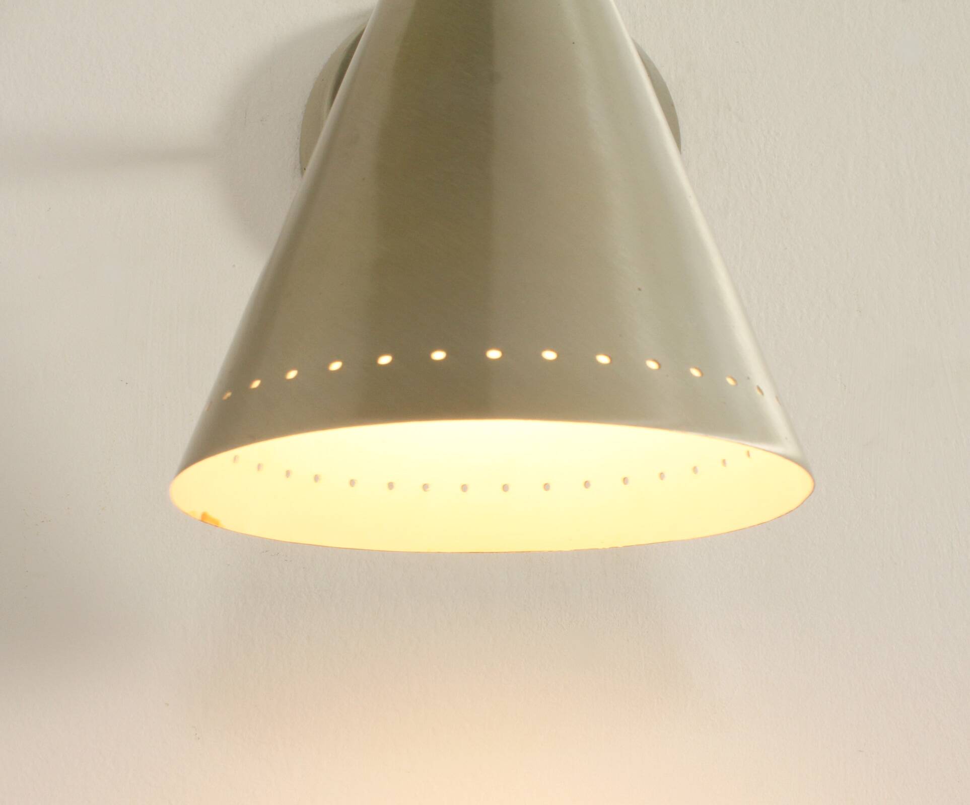 Large diabolo wall light by Litecraft, California, United States, 1950s.