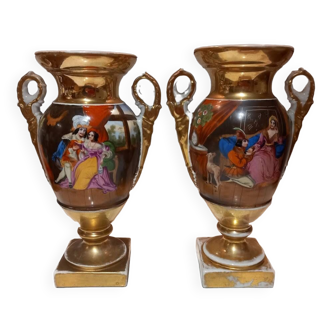 Pair of Empire Vases