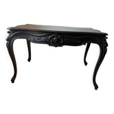 Table à manger  / bureau baroque en hêtre noir