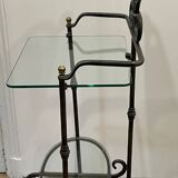 Wrought iron bathroom caddy