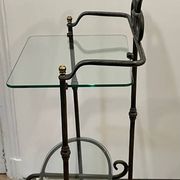 Serviteur de salle de bain en fer forgé
