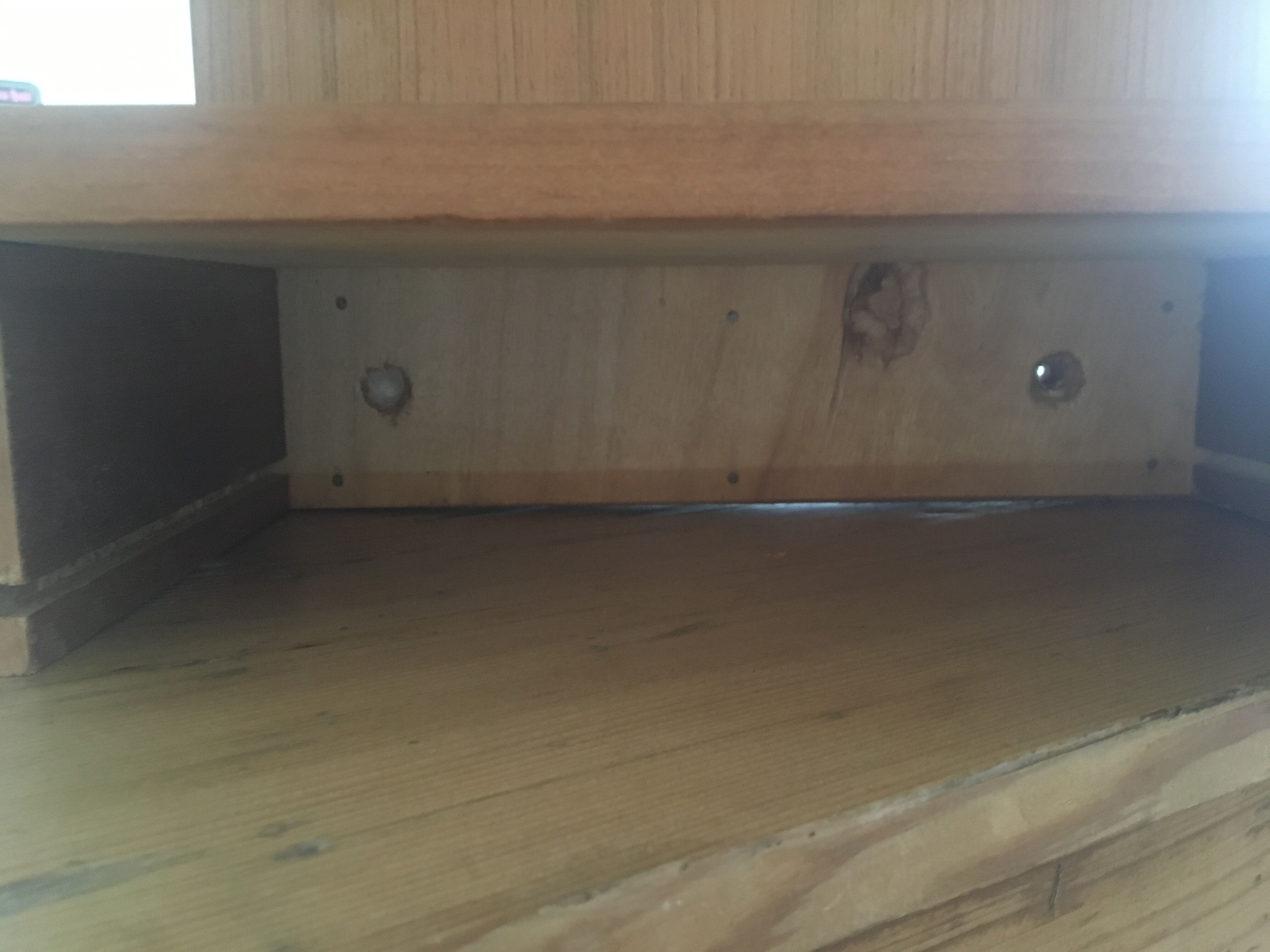 Pair of Scandinavian hanging bedsides