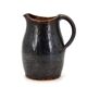 Black stoneware pitcher by Jean Talbot, La Borne ceramics from the 1940s.