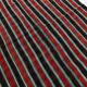Red & Green Striped Turkish Kilim Rug, 202x312Cm