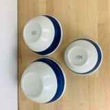 3 Koka ceramic salad bowls by Rörstrand Sweden, Scandinavian