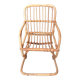 Rocking chair child rattan vintage