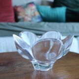 Orrefors Sweden Crystal Flower Bowl