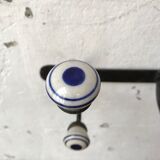 Porcelain and wrought iron