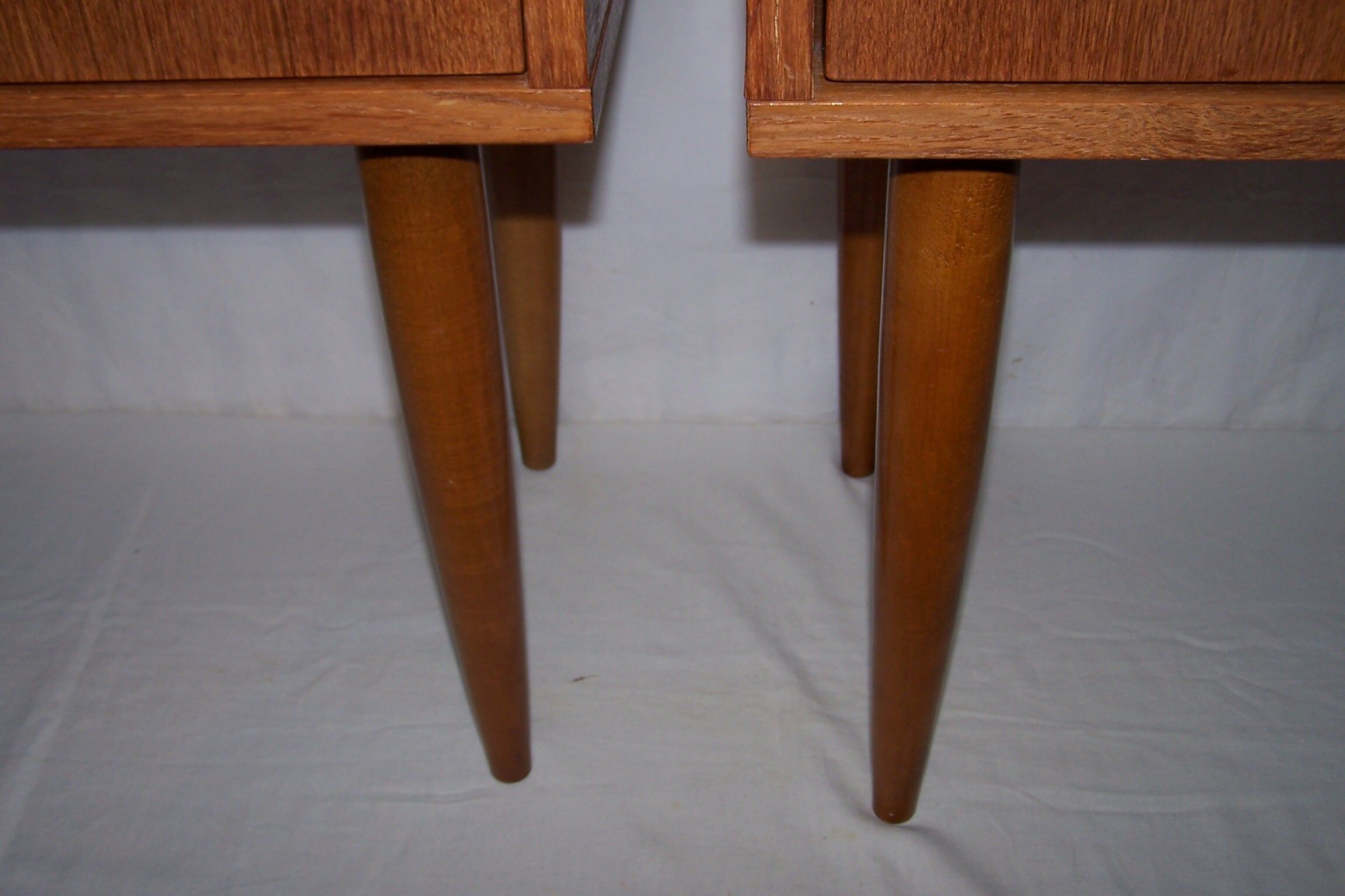 2 bedside tables - 50s