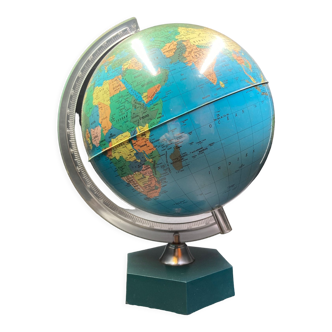 Globe with plastic foot