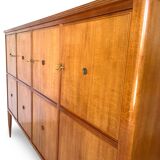 Mid-century modern Italian rosewood sideboard