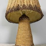 Vintage rope lamp