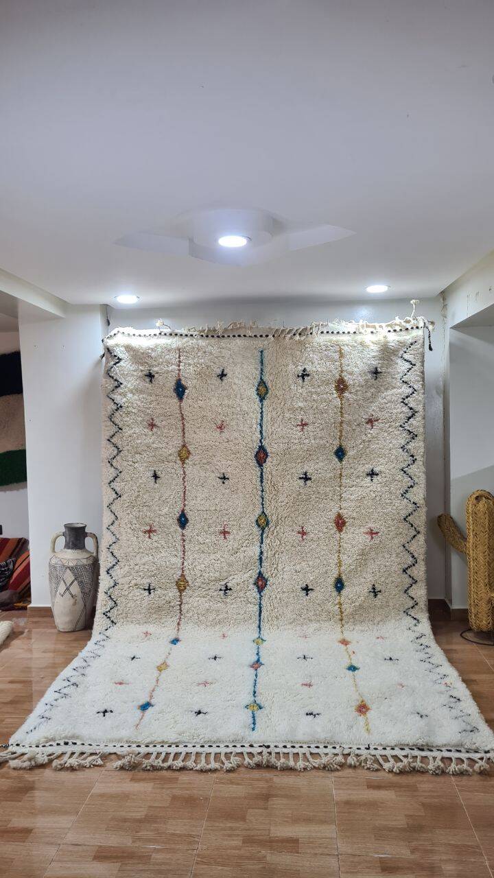 Handmade Berber wool rug 300X200 cm