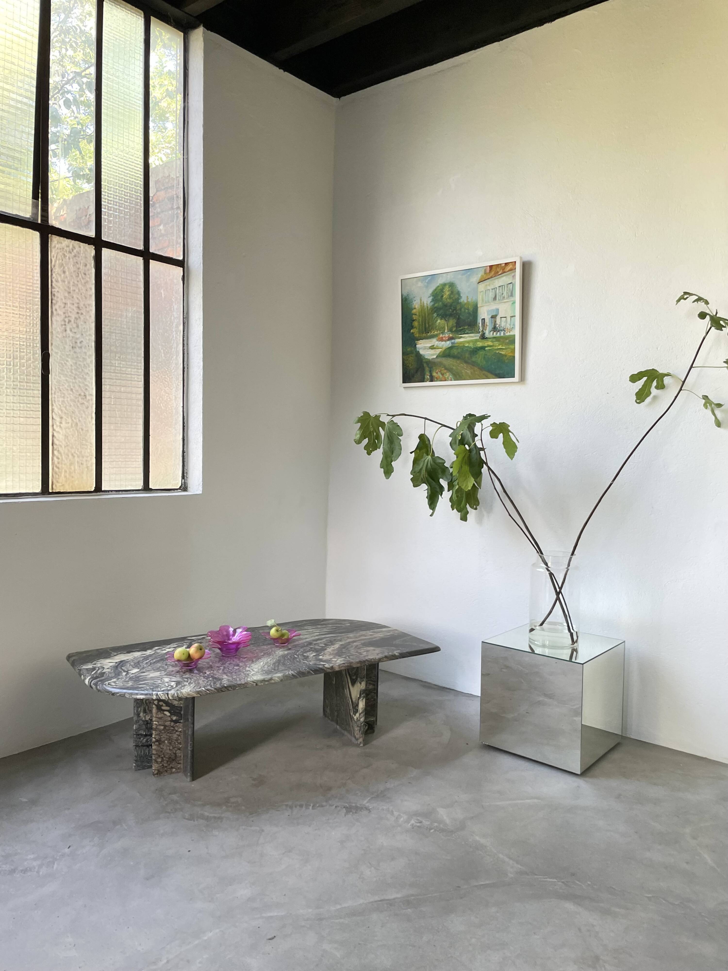 6 pop pink glass cups