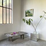 6 pop pink glass cups