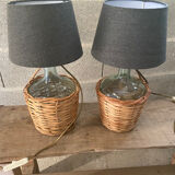 Jeanne d'Arc bedside lamps